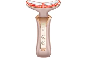 SRIVDK Micro-Current Vibration Facial Cold 7-in-1 Red Light Therapy for Face