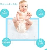 Buyockss Baby Disposable Underpad 100 Count 13x18 Inch Waterproof SAP Padding view 2