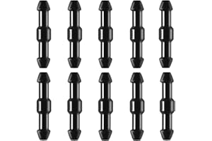 OTUAYAUTO Universal Windshield Washer Hose Connectors, I-Type Wiper Hose Connectors Adapters for Windshield Washer Nozzles (Pack of 10)