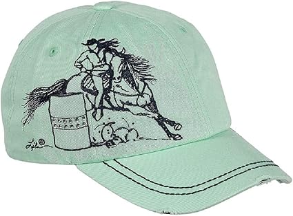 ladies western ball caps