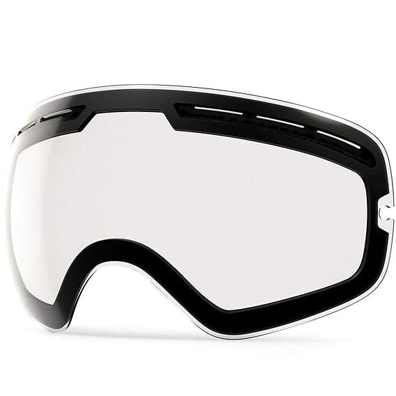 ZIONOR X Ski Snowboard Snow Goggles OTG Design for Men Women with