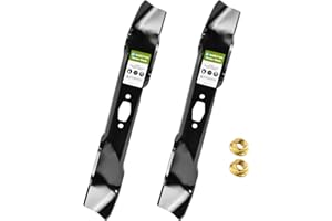 GardTok 742-05535 Mulching Mower Blades for MTD Craftsman Troy Bilt T100 T85 Pony 36T 36-Inch 490-110-M190 742P05535 CMXGZAM1