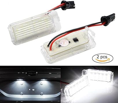 ford kuga number plate bulb replacement