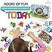Fuse Beads kit of 1500 Large 10MM Melty Beads Perfect for Ages 4-7 with 48 Patterns and pegboard Arts and Crafts for Girls and Boys