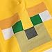 JINX Minecraft Ocelot Face Knit Beanie with Ears (Yellow, One Size)