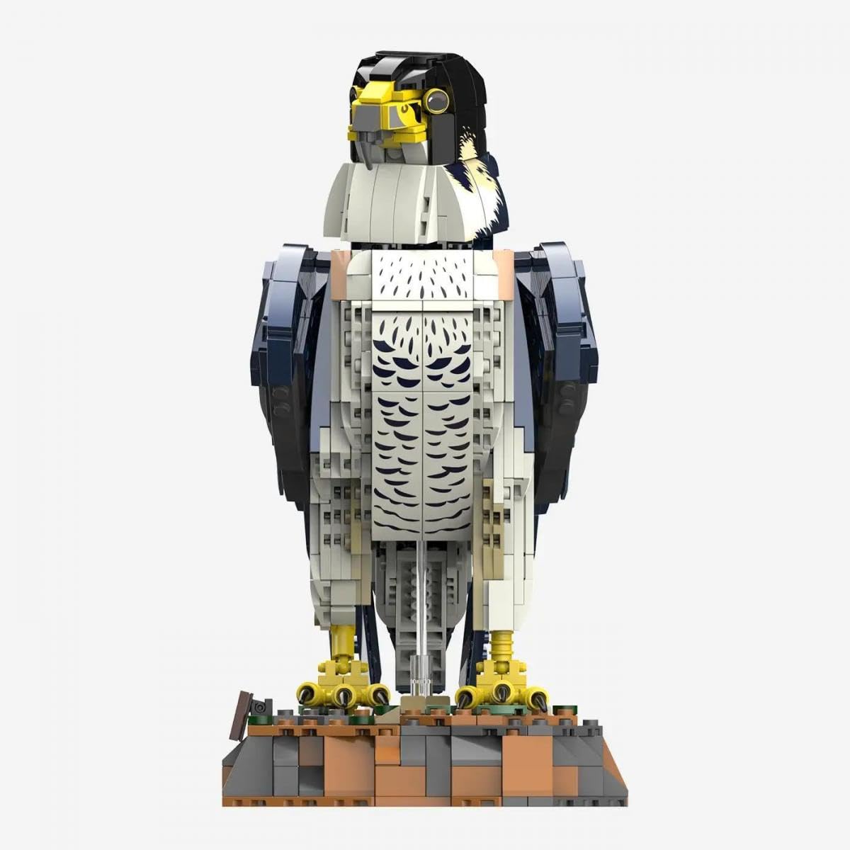 BlueBrixx Pro 108694 – Wanderfalke aus Klemmbausteinen mit 1067 Bauelementen 5
