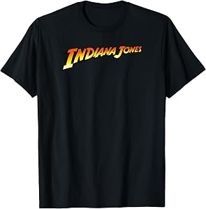Indiana Jones Raiders of The Lost Ark Indiana Jones Logo T-Shirt