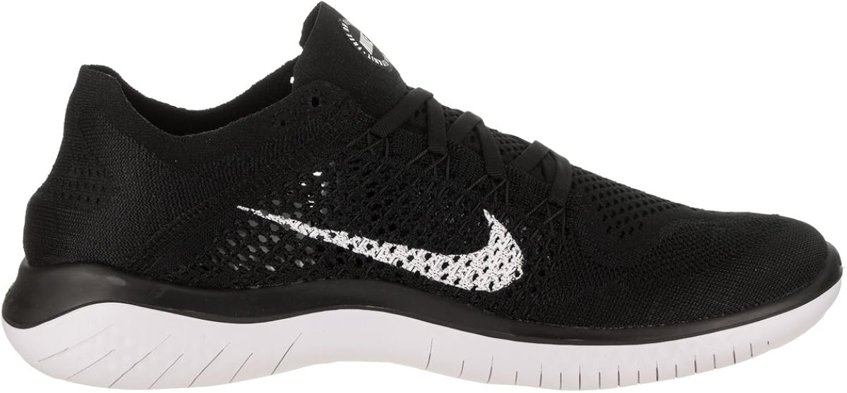 Amazon ナイキ フリー ラン フライニット 18 27 ブラック ホワイト Nike ナイキ ランニング