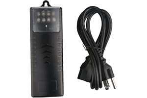 EVERSECU 4 Channel CCTV Camera Power Supply 5 Amp Distribution Power Supply 90V-264VAC Input to 12V-13.8VDC Output Security C