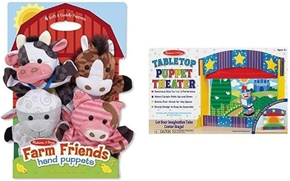melissa and doug farm puppets