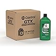 Castrol GTX High Mileage 10W-40 Synthetic Motor Oil, 1 Quart, Pack of 6