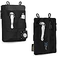 VIPERADE VE18N EDC Organizer, Multitool Pouch With 4 Slots and 2 Zipper Pockets - Slim EDC Wallet for Everyday Carry (XPAC-Black)