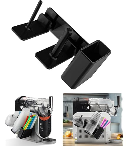 Organiseur Tasses Pour Machine à Granité Ninja FS301/FS300 - Porte-gobelets 3 En 1 Avec Fixation Latérale - Noir/blanc - 11