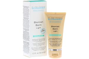 Dr. Schrammek Blemish Balm Light - Covering Special Care for Irritated, Reddened & Impure Skin - The Original since 1967 - BB Cream - Tinted Face Moisturizer - Facial Skin Care