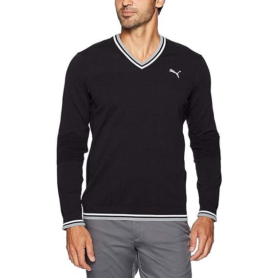 mens puma golf sweaters