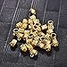 LANBEIDE 50pcs Antique Alloy Pendant Clasp Bail Beads Loose Spacer Beads Connectors For DIY Necklace Bracelet Charm European Jewelry Making