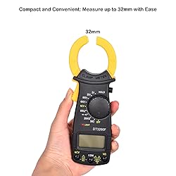 Mini Digital Clamp Meter - KeenWise DT3266F AC/DC