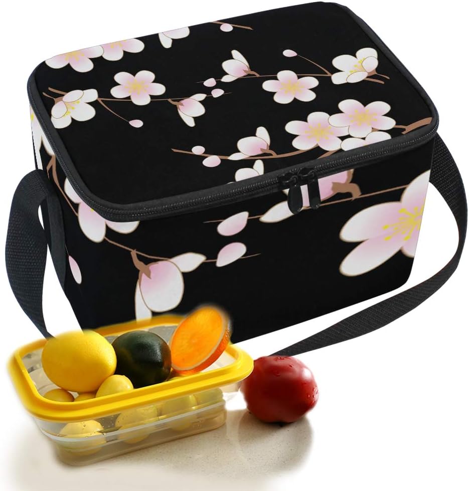 Japanese Kimono Patern Insulated Lunch Box Insulated Lunch