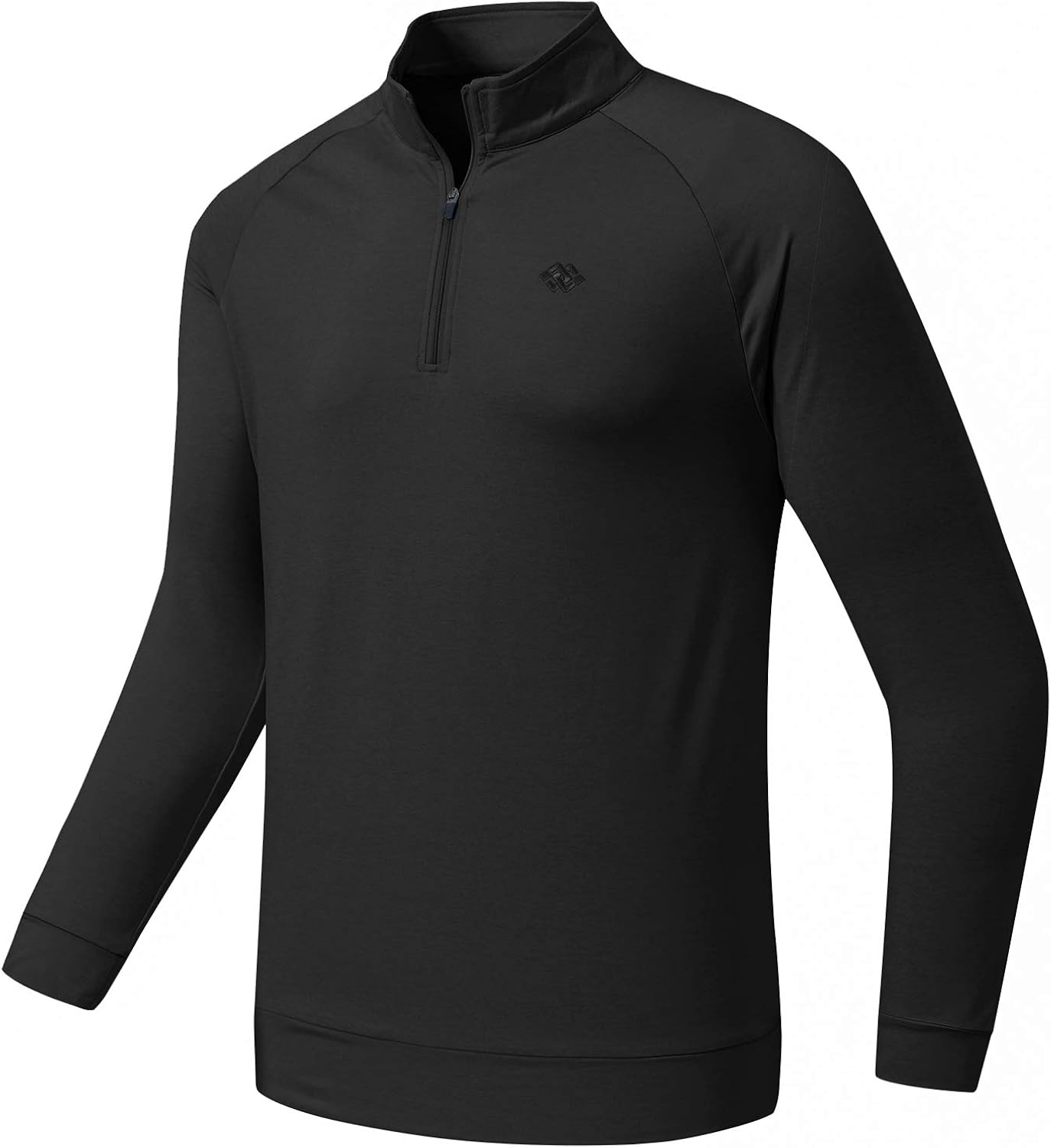 MoFiz Men's Golf Shirts Long Sleeve Shirts Sports Polo Shirts Athletic Jersey Shirts 1/4-Zip Pullover: Clothing