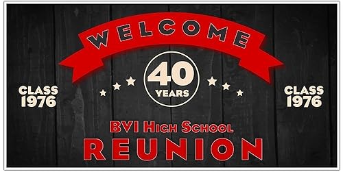Amazon Com School Class Reunion Party Banner Decoration Backdrop