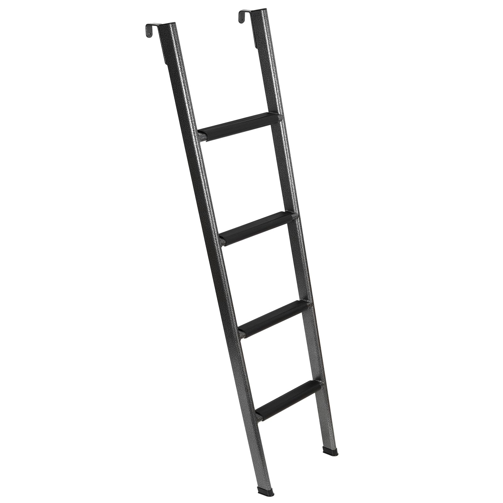 Photo 1 of OUTPRIZE RV Bunk Ladder, 62in Integrated Heavy Duty Steel Camper Bunk Bed Ladder with Anti-Slip Rubber Pads and Hooks - Black