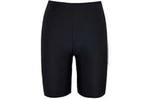 Firpearl Women's Swim Shorts UPF50+ Sport Board Shorts Plus Size Tankini Swimsuit Bottom