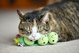 Petface Peas In a Pod Interactive Plush Cat Toy Catnip Filled view 8