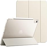 JETech Case for iPad Air 11-Inch M3/M2 (2025/2024), iPad Air 5/4 (2022/2020 5th/4th Generation 10.9-Inch), Slim Stand Hard Back Shell Cover with Auto Wake/Sleep (Starlight)