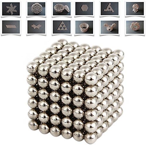 216pcs Magic Iron Puzzle Cube Magnetic Balls, Puzzle Magnet Block