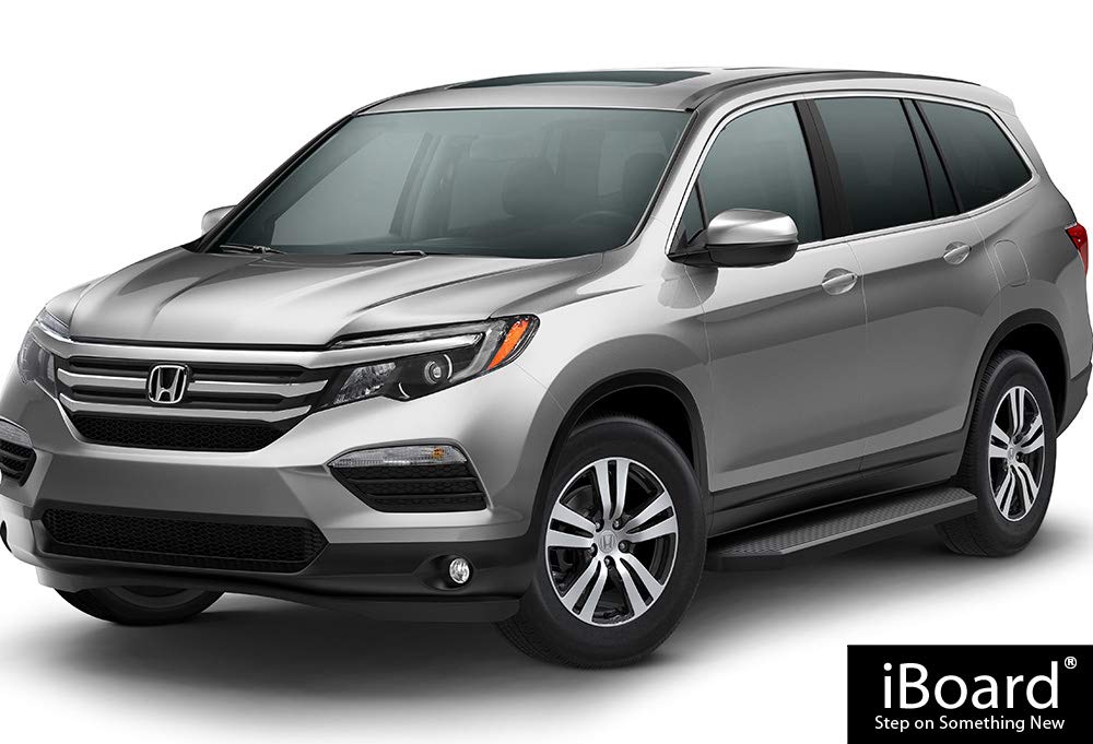 Nerf Bars Side Steps Side Bars Aps Iboard Running Boards 4 Inches Custom Fit 2016 2019 Honda Pilot Sport Utility 4 Door Running Boards