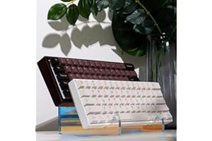 SUEHIODHY Acrylic Keyboard Holder Display Stand 1PCS Colorful Mechanical Keyboard Holders Storage Stands for Tablet Picture Frames