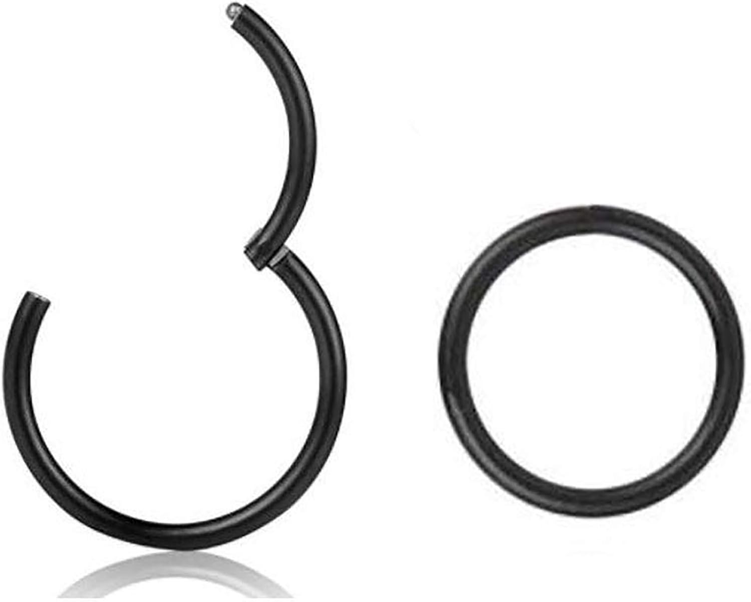 magnetic nose ring hoop