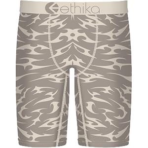 Ethika Men's Staple Boxer Brief, Cybersigilism | Premium Stretch mens staple with Signature Design, No Ride-up,, and Breathab