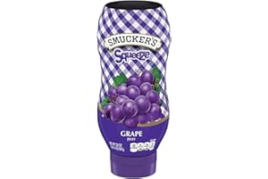 Smuckers Grape Squeezable Fruit Spread, 20 Ounces w/JS REDHOK DEALZ Sticker