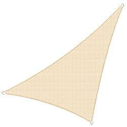 SunnyRoyal 8'x8'x11' Heavy Duty Sun Shade Sail