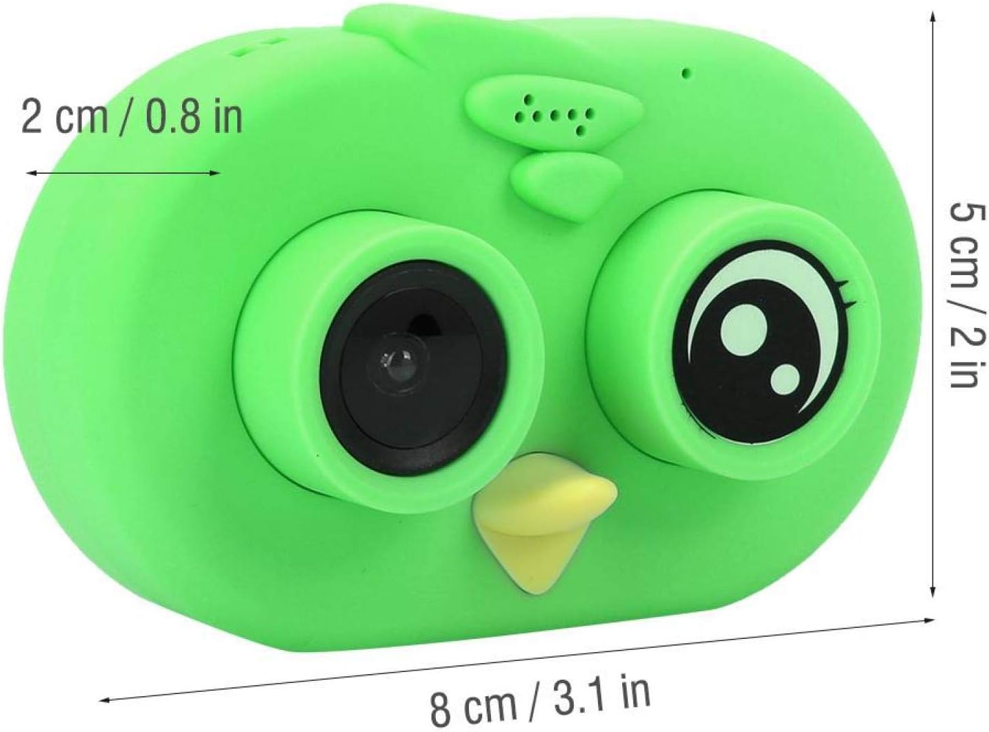 Amazon Com Dauerhaft Cartoon Shape Continuous Shooting Hd Digital Children Camera Wifi For Kids To Play Green Electronics amazon com