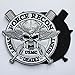 SpaceAuto USMC Swift Deadly Silent Force Recon Marines Skull Military Tactical Combat Morale Patch 4.92