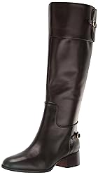 Franco Sarto Womens Jazrin Tall Riding Boots Dark