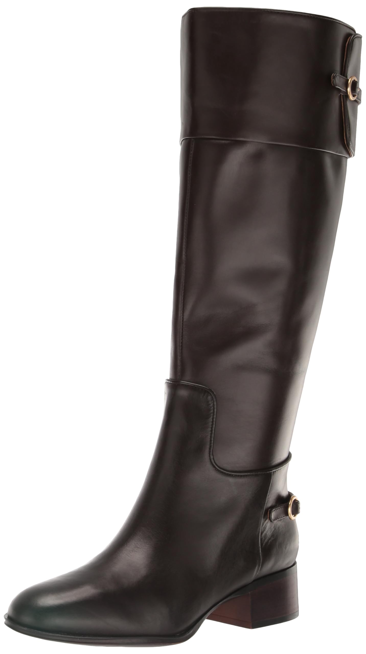 Franco Sarto Womens Jazrin Tall Riding Boots Dark