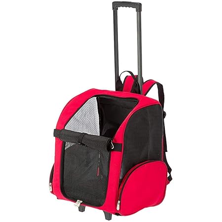 Trolley für Hunde LARGE - 44 x 37 x 60 cmm mit Teleskopgriff