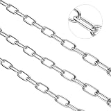 JMIATRY 15m 3mm Stainless Steel Chain Heavy Duty Welded Link for Fence Gate view 3