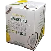 Trader Joe's Sparkling Coconut Water with YUZU - 4 pack - 8.45 oz each