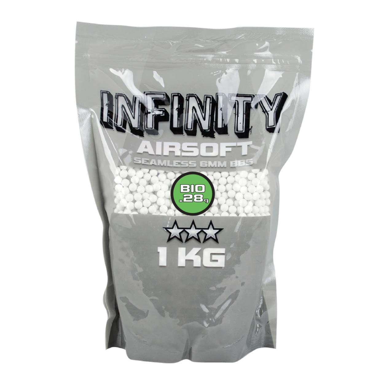 Valken Infinity Airsoft 6mm BB Pellets 0.28 Grams Infinity 3500pcs Biodegradable
