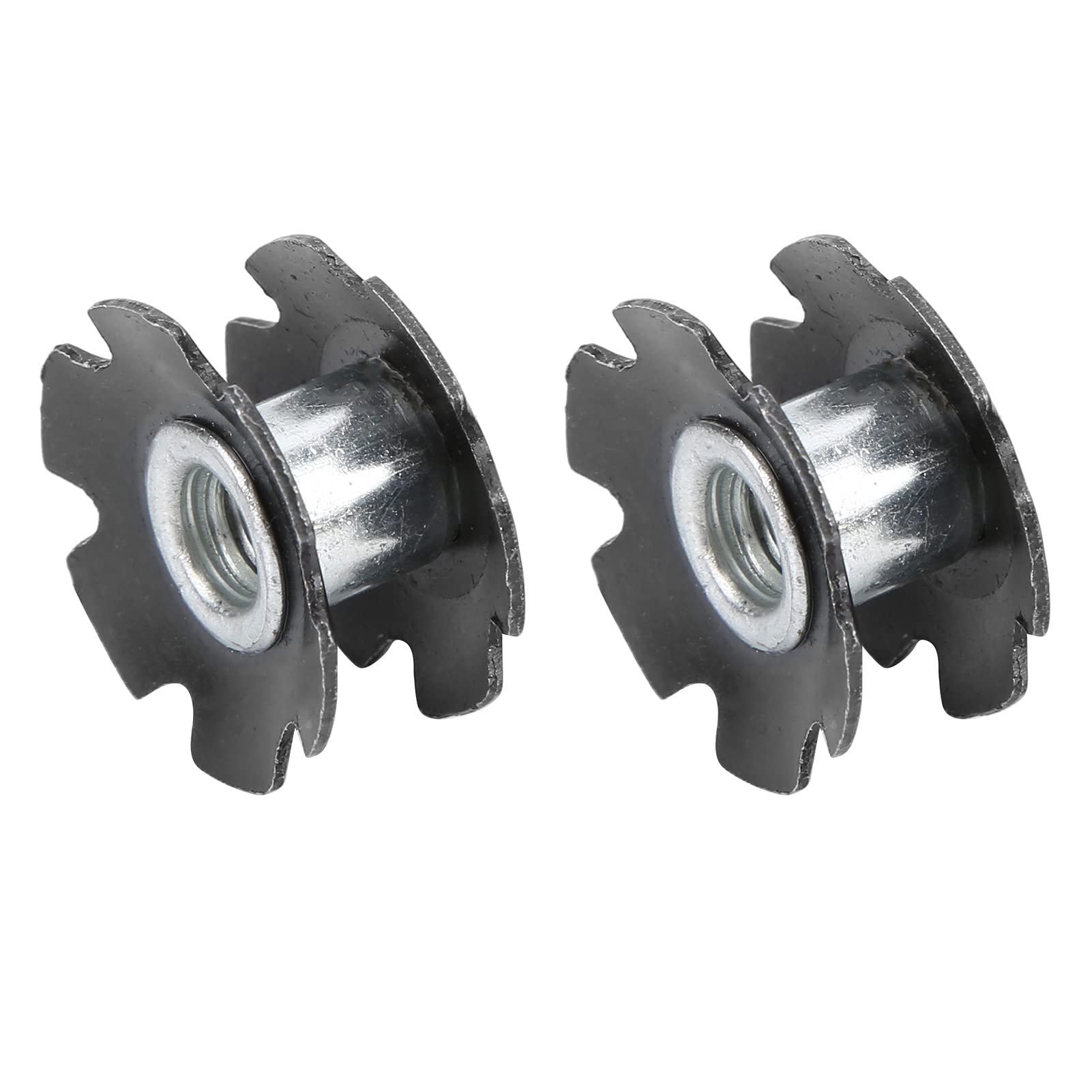 Bicycle Fork Star Nut, bicycle headset star nut 23.6MM Cycling Headset Star Nut Bike Front Fork Headset Mountain Road Bicycle Steer Tube Bike Headset Star Nut