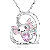 LUHE Animal Necklace for Women Sterling Silver Animal Pendant Necklace Cute Jewelry Gifts for Women