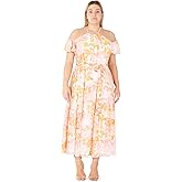 City Chic Women's Plus Size Dress - Kerri Print Maxi