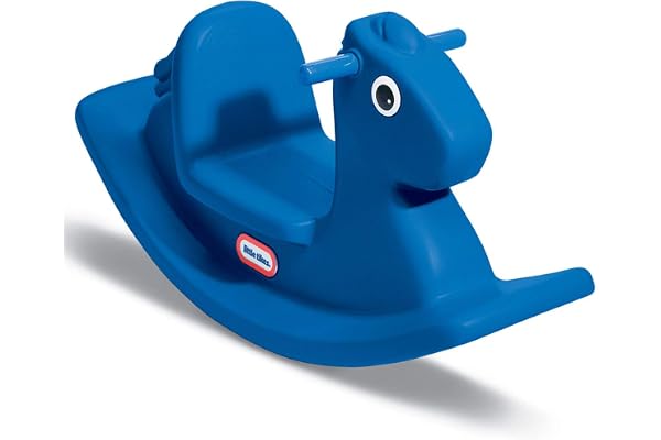 Little Tikes Rocking Horse Blue, 33.00 L x 10.00 W x 17.50 H Inches