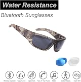 OhO sunshine Smart Glasses Polarized Sunglasses with Bluetooth Speaker view 2