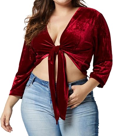 sexy blouse plus size