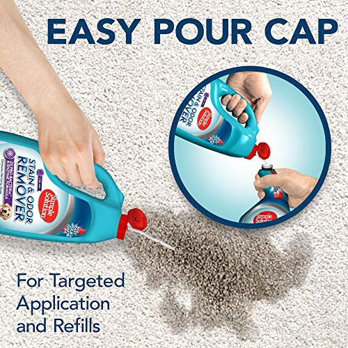 Simple Solution Pet Stain and Odor Remover Enzymatic Cleaner with 2X
